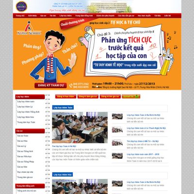 Web trung tâm gia sư