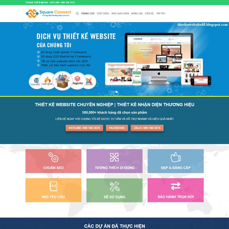 Mẫu thiết kế web