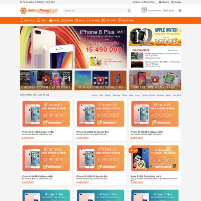 Theme wordpress di động thông minh