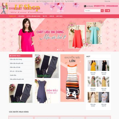 Theme wordpress bán quần áo thời trang