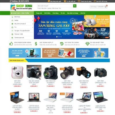 Web bán điện thoại