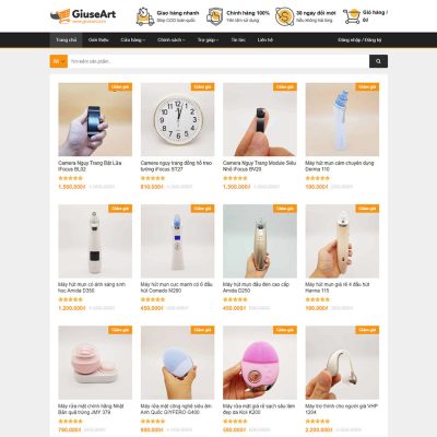 Theme wordpress flatsome Shop 03