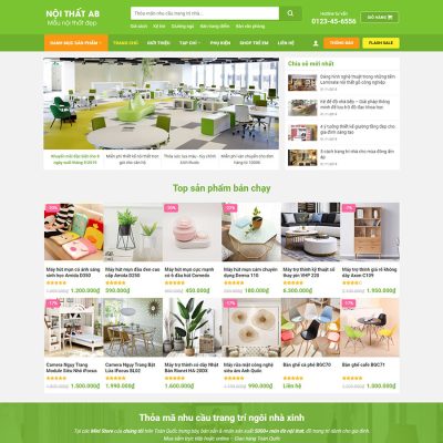 Theme wordpress flatsome trang trí 01