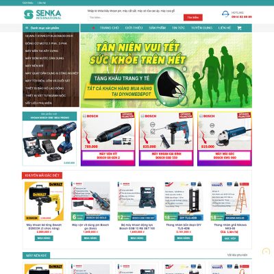 Theme wordpress flatsome xây dựng 04