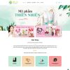 Theme wordpress flatsome mỹ phẩm 10