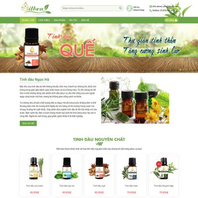 Theme wordpress thực phẩm chức năng 07